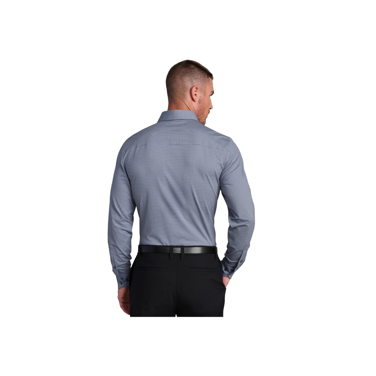 Commuter Shirt Spread Collar - Bold Blue/Brown Gingham
