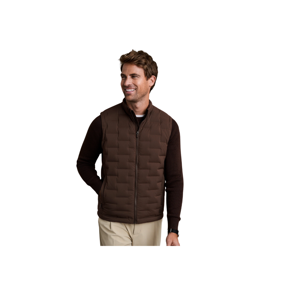 Voyage Down Vest - Ember Brown