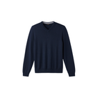 Commuter V-Neck Sweater - True Navy
