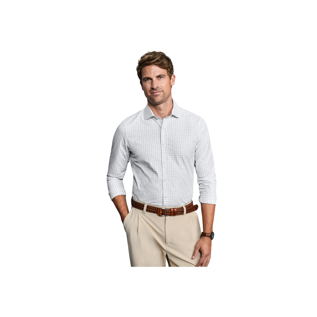 State of Mind Shirt - Slim Fit - Nightshade Mini Windowpane