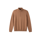 Commuter 1/4 Zip Sweater - Pecan