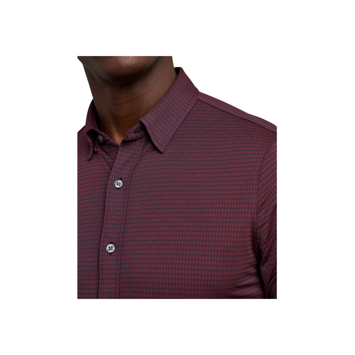 Commuter Shirt - Slim Fit - Cinnamon Red Gingham