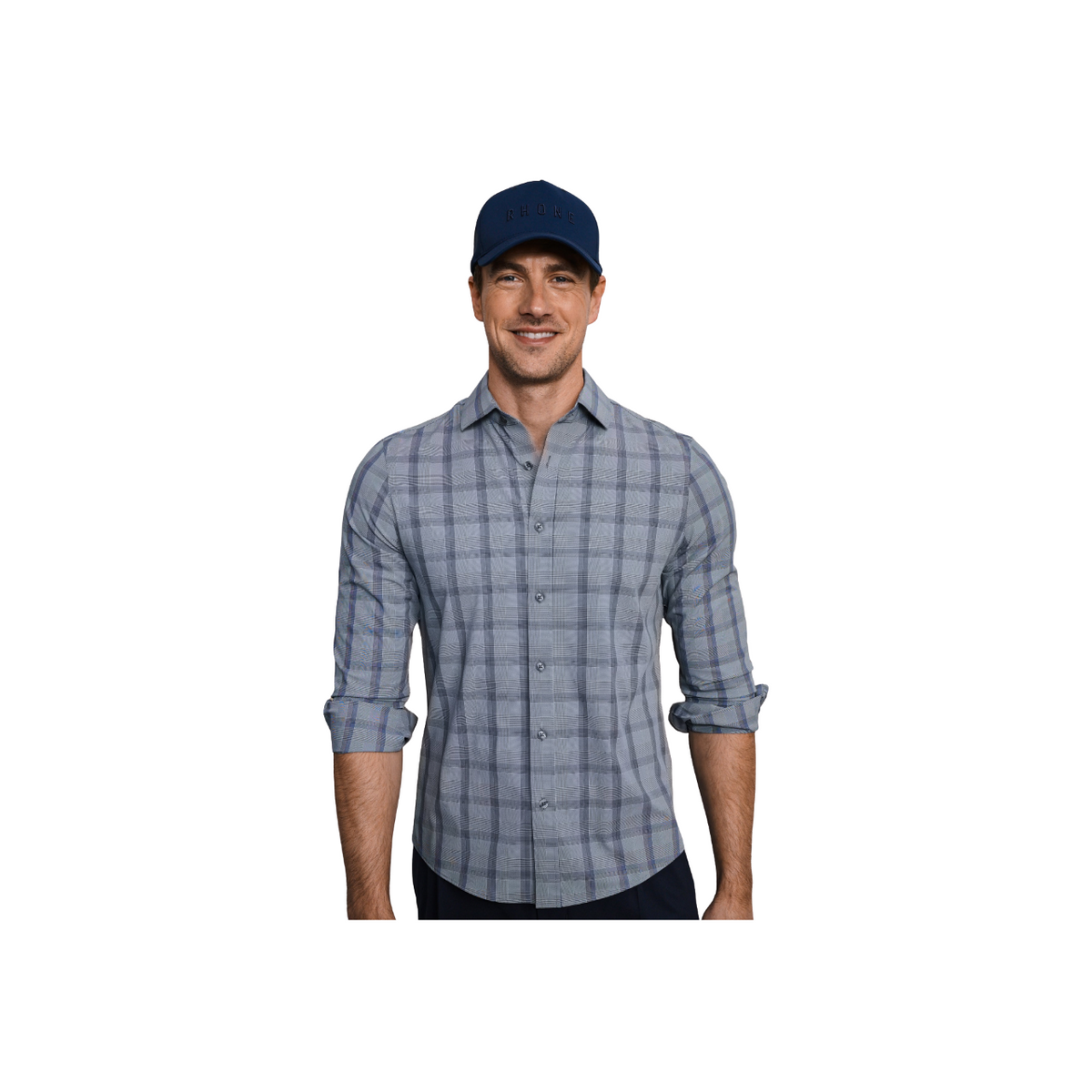 State of Mind Shirt - Slim Fit - Vintage Indigo Plaid