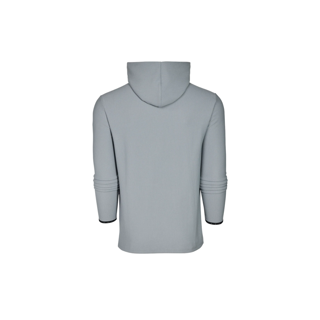 Traverse Waffle Hoodie - Pacific Fog