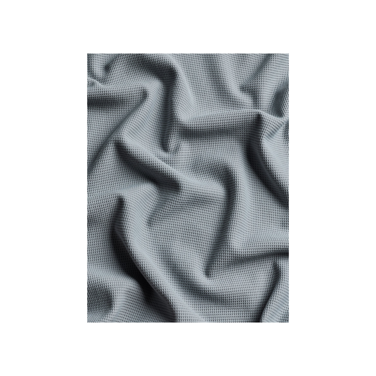 Traverse Waffle Hoodie - Pacific Fog