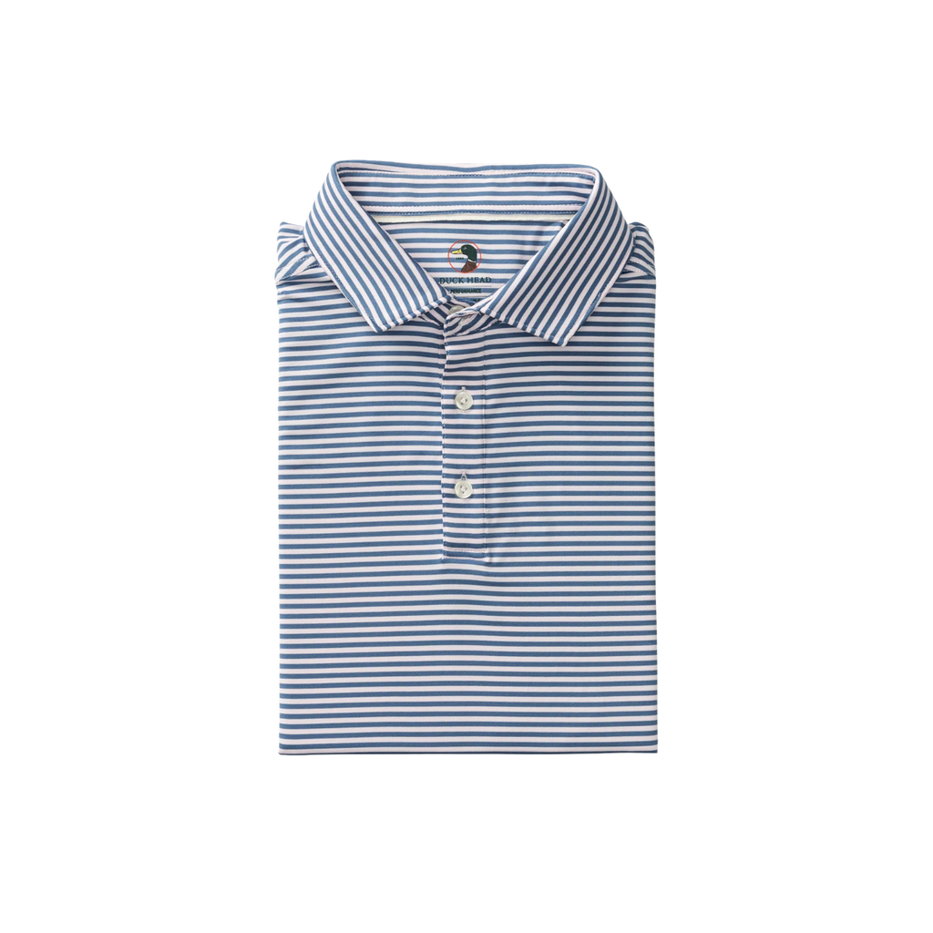SS Long Drive Performance Polo - Windor - Blue Horizon