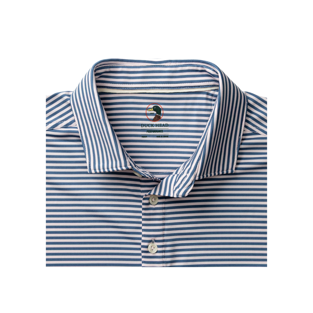 SS Long Drive Performance Polo - Windor - Blue Horizon
