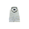 Luxe Poplin Framed Check - Olive