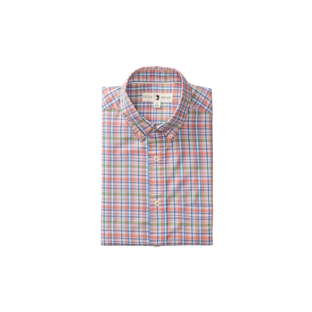 LS Cotton Twill Sport Shirt - Pratt Plaid