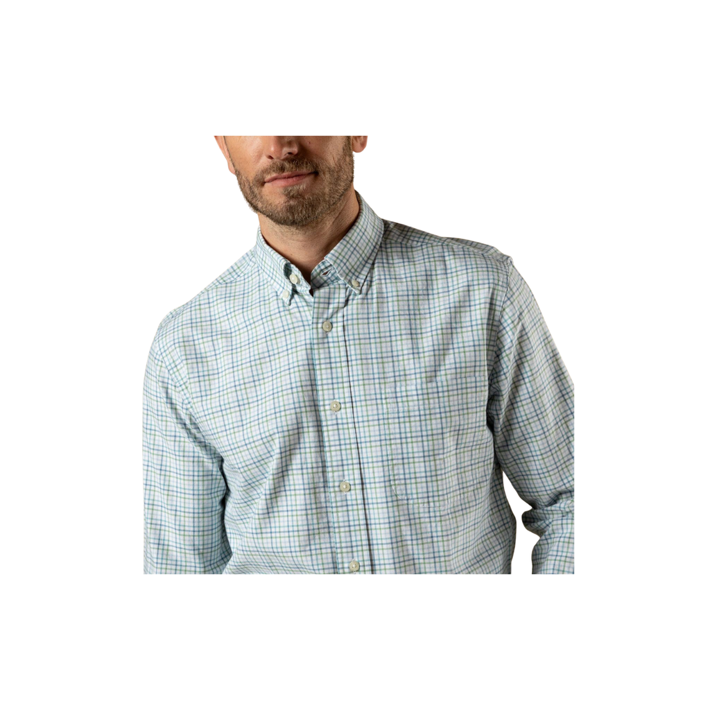 LS Cotton Oxford Sport Shirt - Cooke Plaid