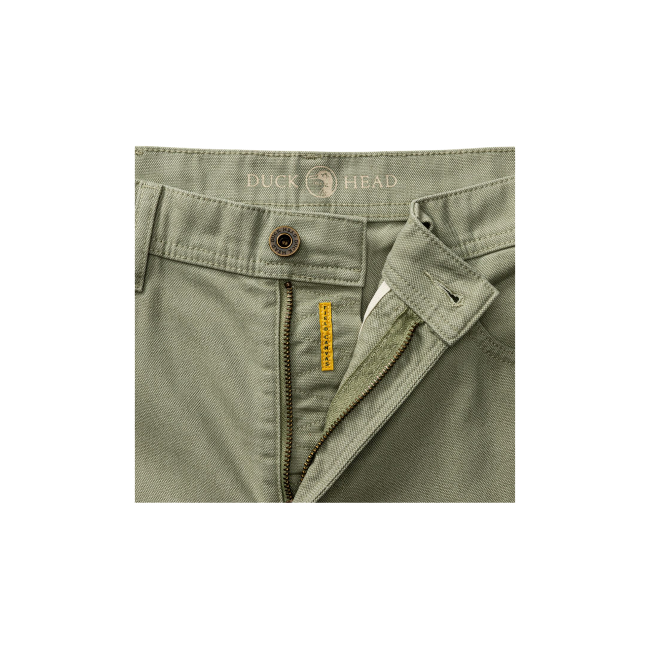 Field Canvas Five-Pocket Pant - Slate Green
