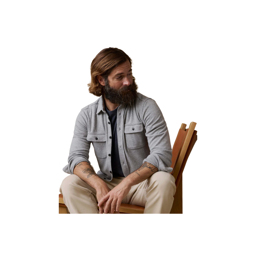 Legend Sweater Shirt - Fossil Grey Twill