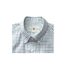 LS Cotton Oxford Sport Shirt - Kline Plaid - Hunter Green