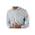 LS Performance Poplin Sport Shirt - Edison Plaid - Midnight Teal