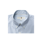 LS Performance Poplin Sport Shirt - Edison Plaid - Midnight Teal