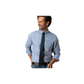 LS Cotton Oxford Sport Shirt - Morris Solid - Windblown Sky
