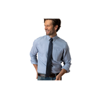 LS Cotton Oxford Sport Shirt - Morris Solid - Windblown Sky