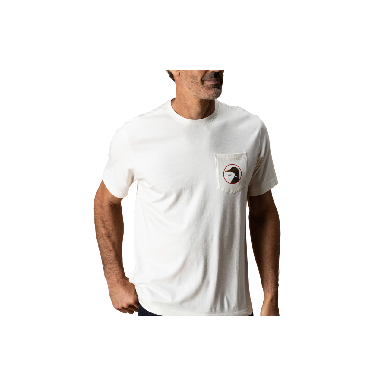 DH Logo SS T-Shirt - Antique White