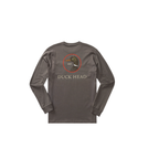 DH Logo LS T-Shirt - Fossil Grey