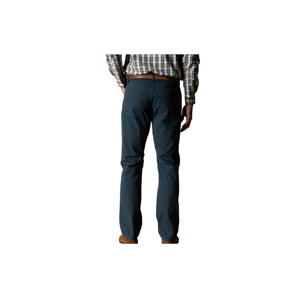 Classic Fit Pinpoint Canvas Five-Pocket Pant - Midnight Navy