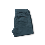 Classic Fit Pinpoint Canvas Five-Pocket Pant - Midnight Navy