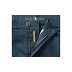 Classic Fit Pinpoint Canvas Five-Pocket Pant - Midnight Navy