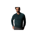 Jonas Merino Polo Sweater - Pine Grove Heather