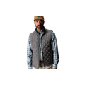 Fremont Sport Performance Quilted Vest - Fossil Gray