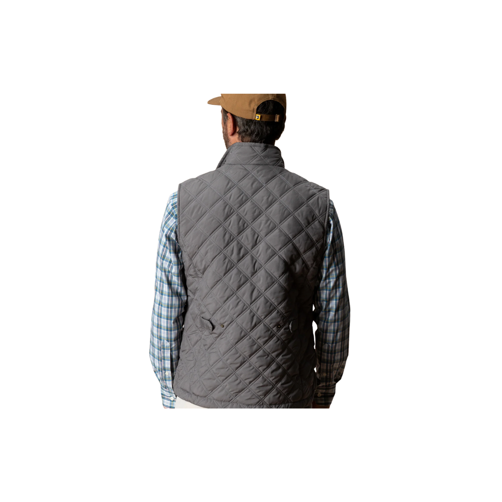 Fremont Sport Performance Quilted Vest - Fossil Gray