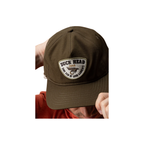 Fly Lure Ripstop Unstructured 5-Panel Hat - Dark Olive