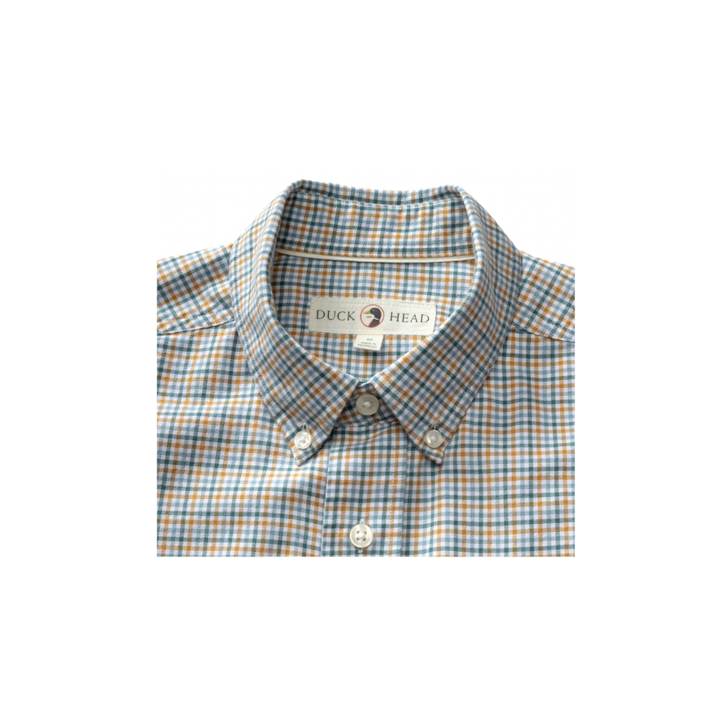 LS Cotton Oxford Sport Shirt - Holling Plaid - Amberwood
