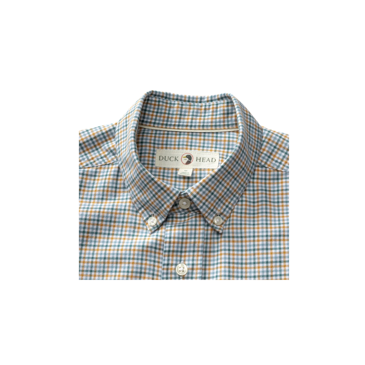 LS Cotton Oxford Sport Shirt - Holling Plaid - Amberwood