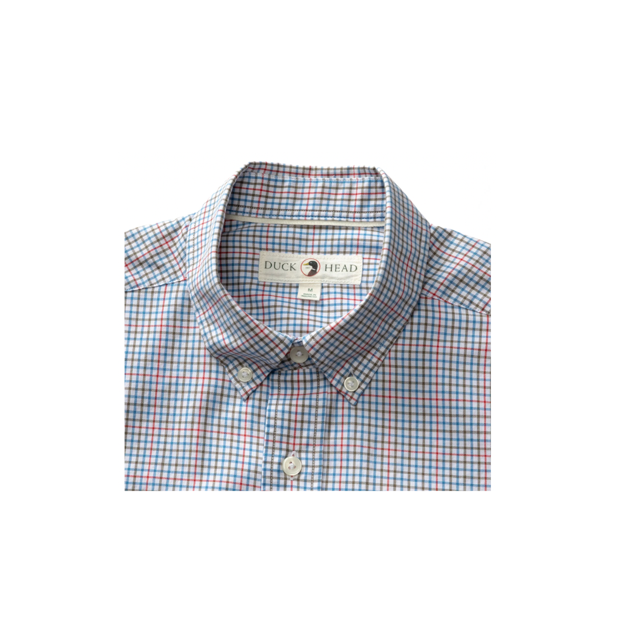 LS Cotton Twill Sport Shirt - Goodwin Plaid - Deep Water