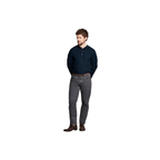 Slub Tuck Henley - Carbon Blue