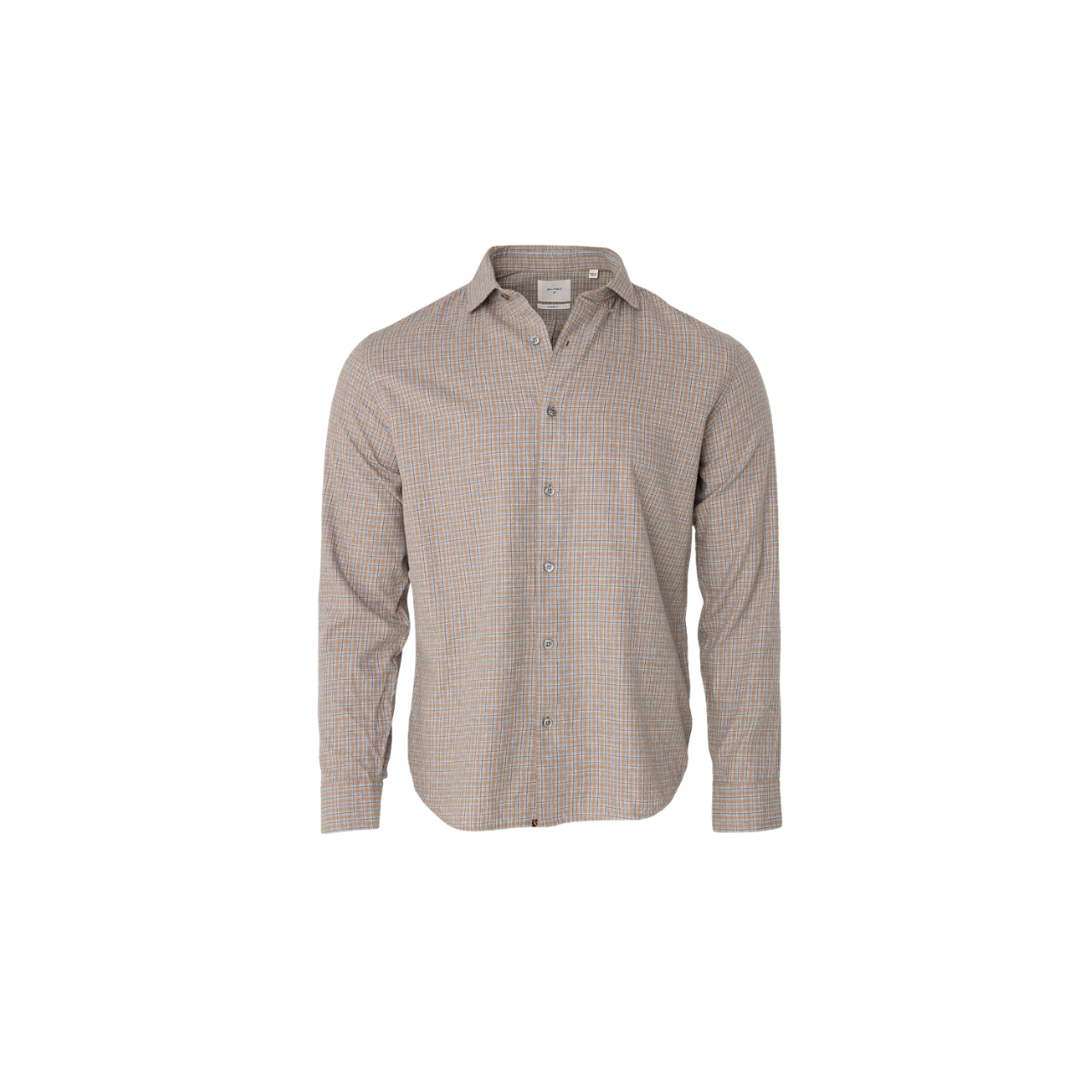 Melange Plaid Hutcheson Sport Shirt - Stormy Sea Multi