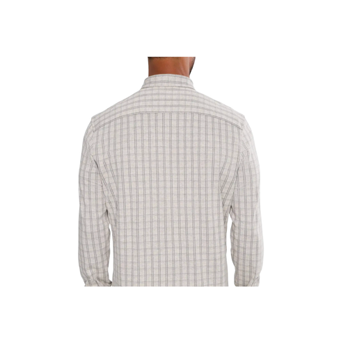 Coastline Knit Shirt - Sand Isle Check