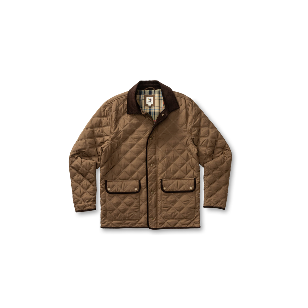 Fremont Lodge Performance Quilted Jacket - Dark Taupe