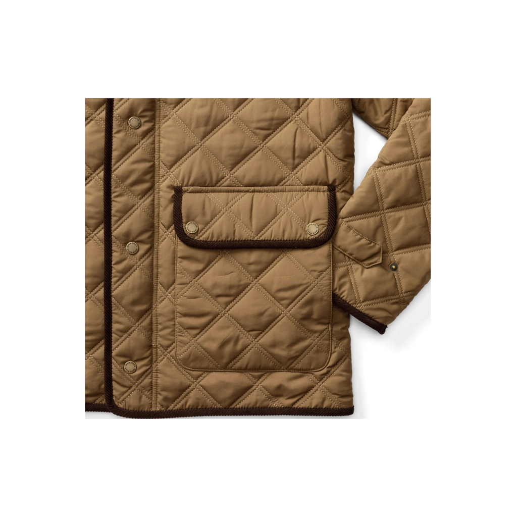 Fremont Lodge Performance Quilted Jacket - Dark Taupe