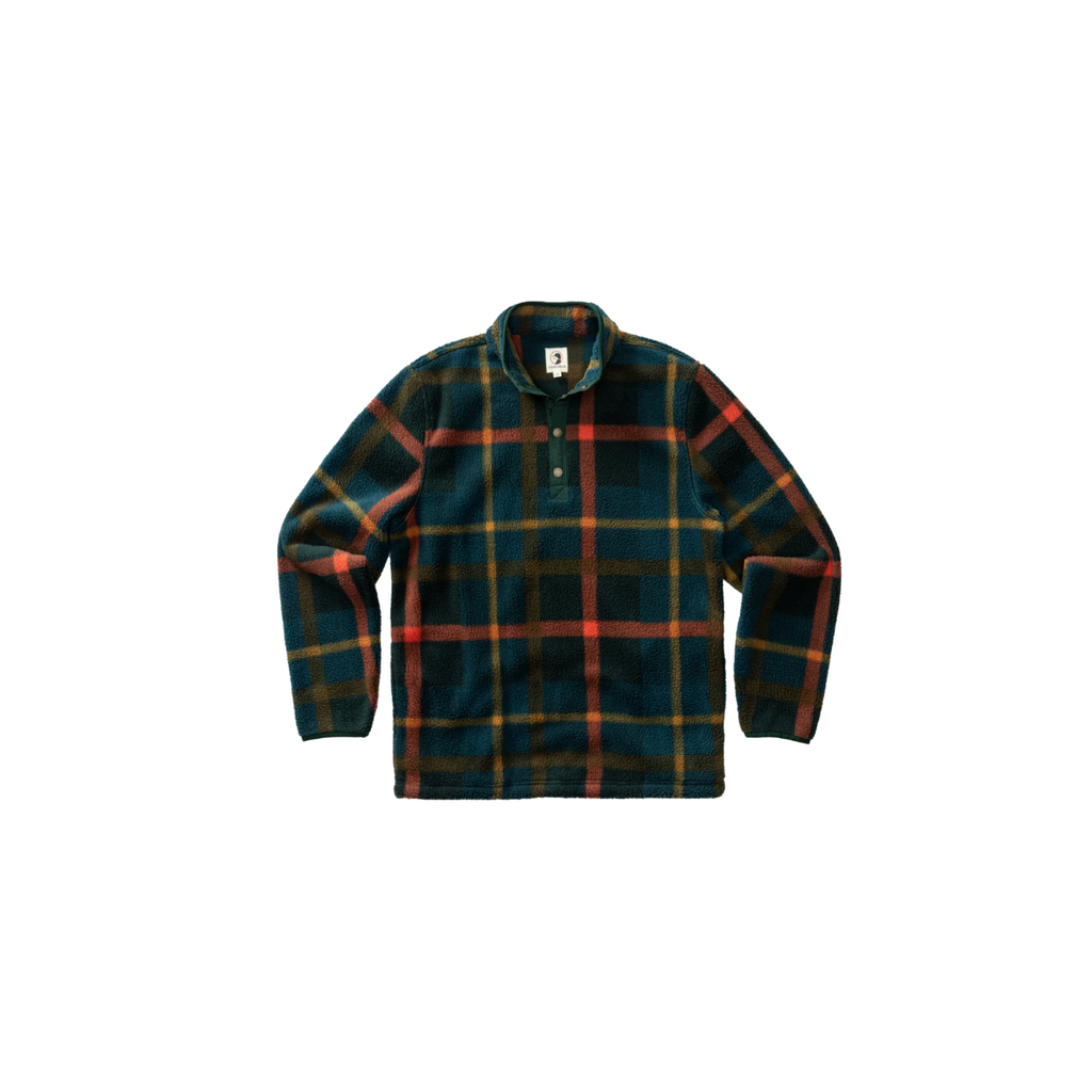 LS Pineview Fleece 1/4 Snap Pullover - Pine Grove