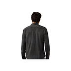Coastline Knit Shirt - Charcoal Sage Check