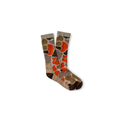 Camo Merino Wool Sporting Sock - Khaki