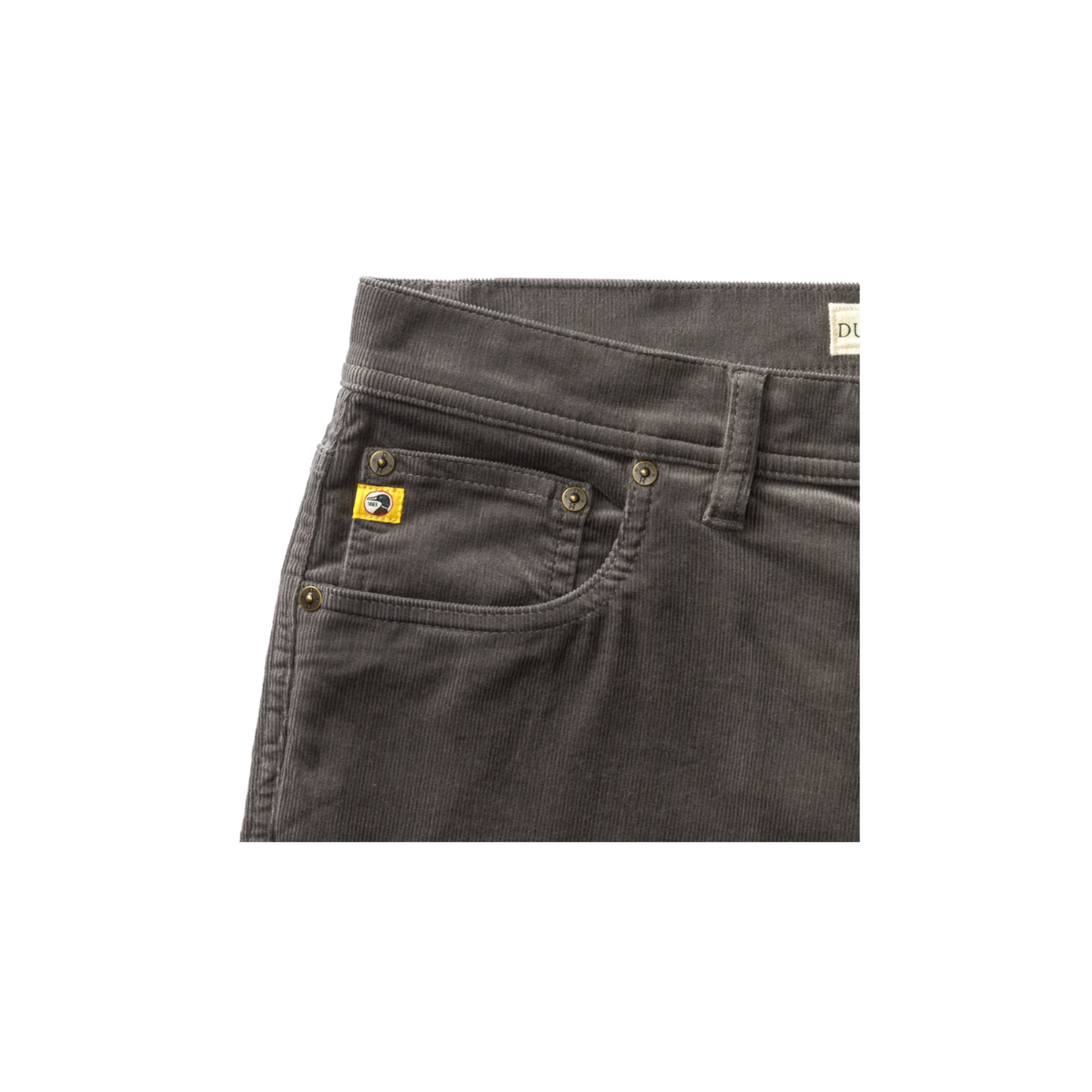 Holston Corduroy Five-Pocket - Fossil Grey