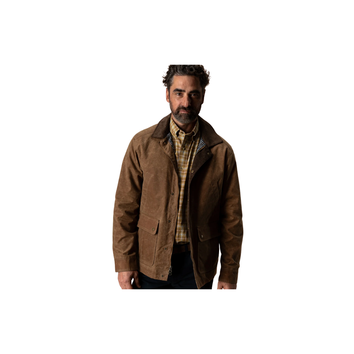 Waxed Duck Canvas Jacket - Buckskin