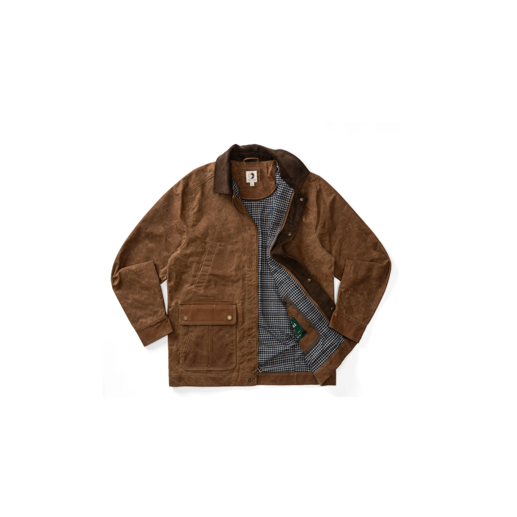 Waxed Duck Canvas Jacket - Buckskin