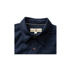LS Cotton Canvas Work Shirt - Trailton Solid - Deep Navy