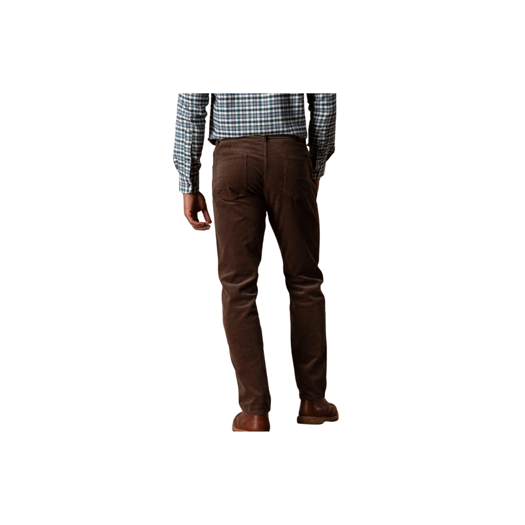 Holston Corduroy Five-Pocket - Espresso Brown