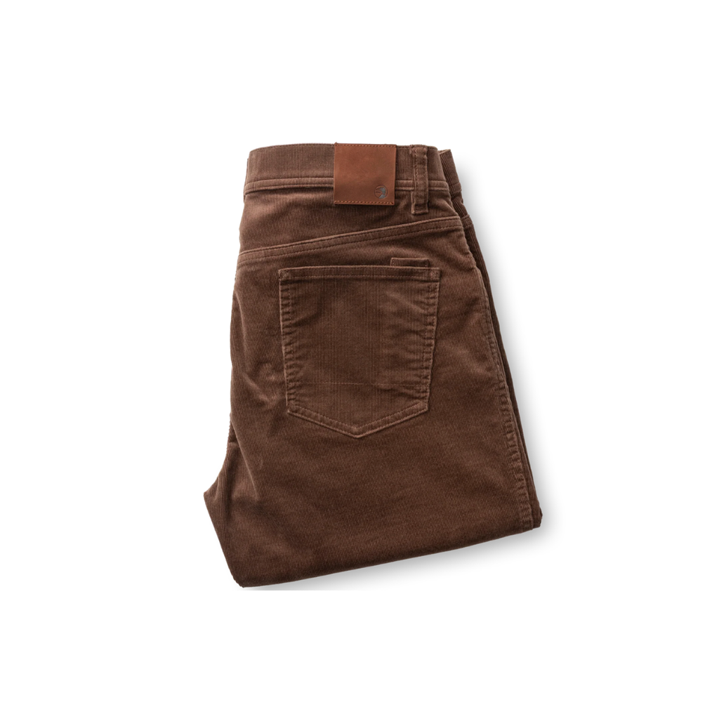 Holston Corduroy Five-Pocket - Espresso Brown