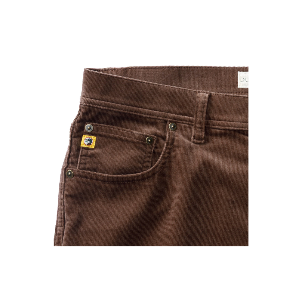 Holston Corduroy Five-Pocket - Espresso Brown