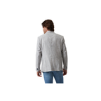 Matteo Checked Blazer - Grey Melange