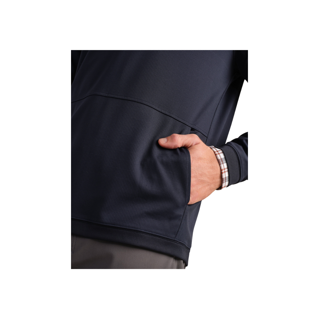 Waffle Tech Hoodie - True Navy